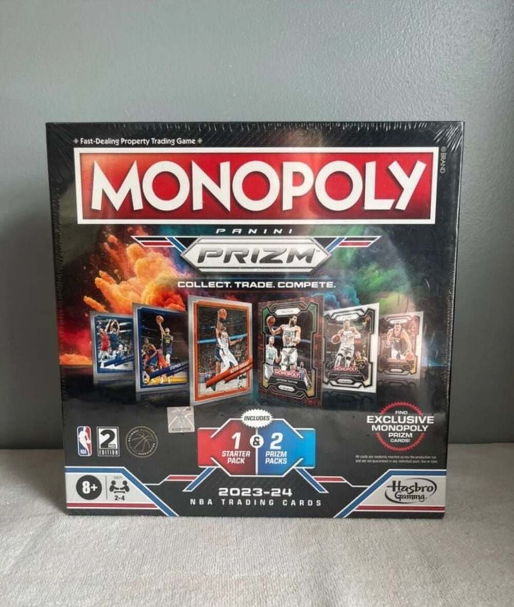 Panini Prizm 2023-24 NBA Monopoly Board Game 2nd Edition Sealed Box